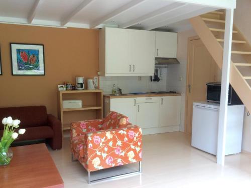 Cuisine ou kitchenette dans l'établissement Lelymare Logies