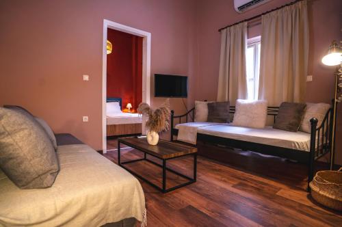 TV a/nebo společenská místnost v ubytování The cozy nest