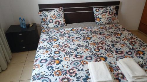 Кровать или кровати в номере Unique City room