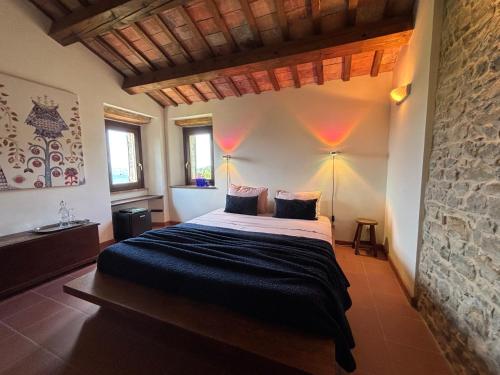Postel nebo postele na pokoji v ubytování Villa Verdicchio - B&B with wellness for winelovers