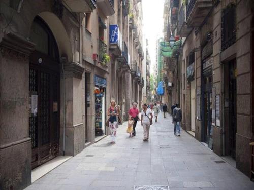 Appartement Lumineux au Centre de Barcelone, 1 Chambre, Capacité 4 Personnes, Proche des Ramblas