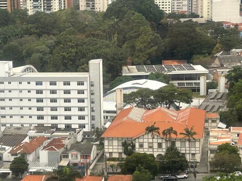 Nespecifikovaný výhled na destinaci São Paulo nebo výhled na město při pohledu z apartmánu