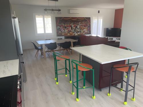 Η κουζίνα ή μικρή κουζίνα στο Maison Opuceb