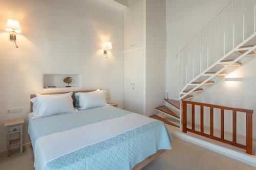 Letto o letti in una camera di Stella's Alley House