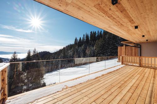 Naturlandschaft in der Nähe des Chalets