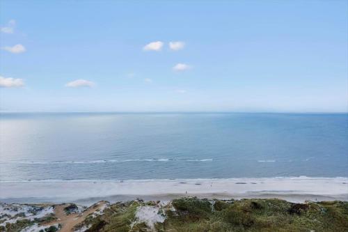 a view of the ocean from a bluff at 315-Hvide-Sande-Holmsland-Klitvej-115-vest in Hvide Sande