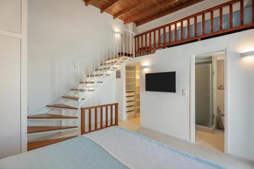 TV o dispositivi per l'intrattenimento presso Stella's Alley House