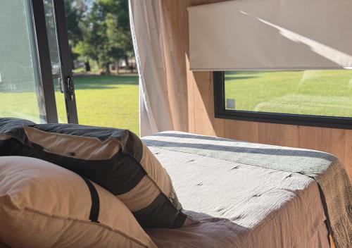 Χώρος καθιστικού στο REFUGIO Natural Glamping