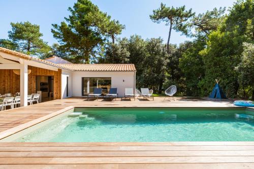 Villa évasion familiale avec Piscine & Mer à 200m