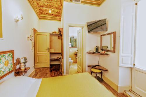 TV a/nebo společenská místnost v ubytování Casa Arpinelli