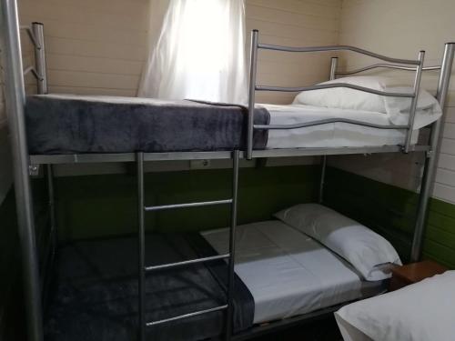 Ένα ή περισσότερα κρεβάτια σε δωμάτιο στο Camping la Pedrera