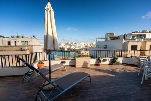 Балкон или терраса в Bellavista Bayview Penthouse Terrace