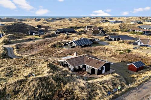an aerial view of a home in the desert at 172-Ringkobing-Magedalen-34 in Ringkøbing