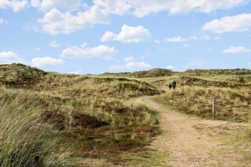 a dirt road in the middle of a field at 172-Ringkobing-Magedalen-34 in Ringkøbing