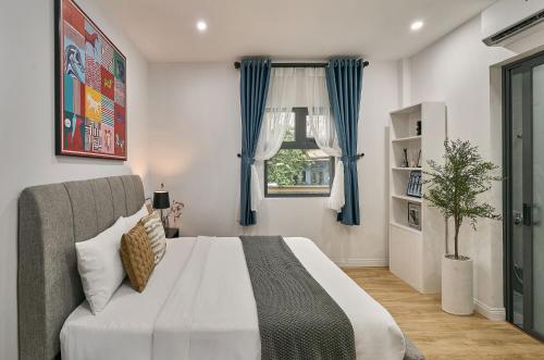 Katil atau katil-katil dalam bilik di Venus Secret Hotel Aeon Bình Tân
