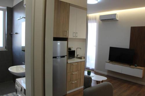 Η κουζίνα ή μικρή κουζίνα στο Pure Pebble Apartment By Adriatic Living