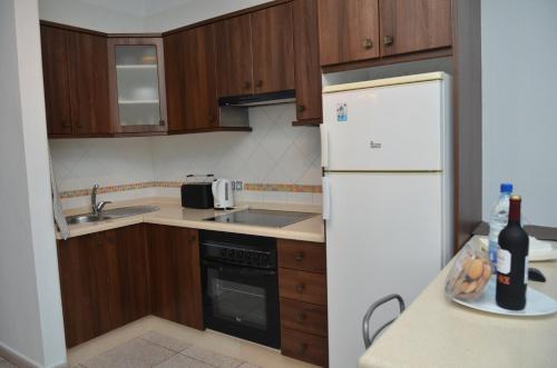 Dapur atau dapur kecil di Apt Pasiflora 1A