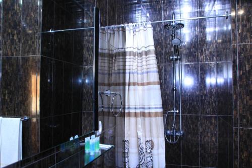 Koupelna v ubytování Resort MJA