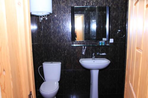 Koupelna v ubytování Resort MJA