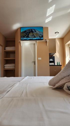 Ein Bett oder Betten in einem Zimmer der Unterkunft Studio Apartman Tina