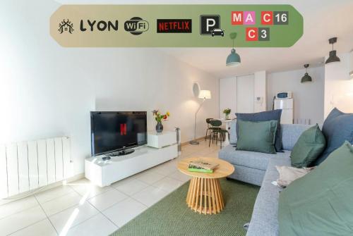 T2 Confort Lyonnais Métro République Garage fermé