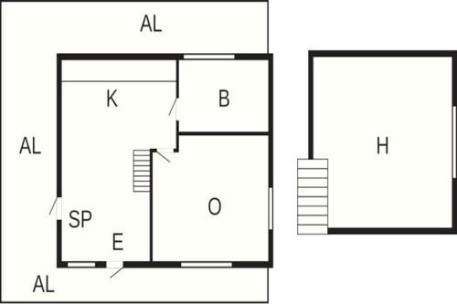 a schematic diagram of a laboratory with different reactants at 4 star holiday home in Drottningskär in Drottningskär