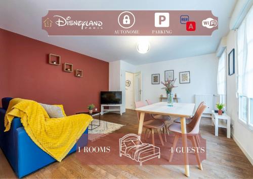 Le Vercoatta Cocon Appart - Near to Disneyland