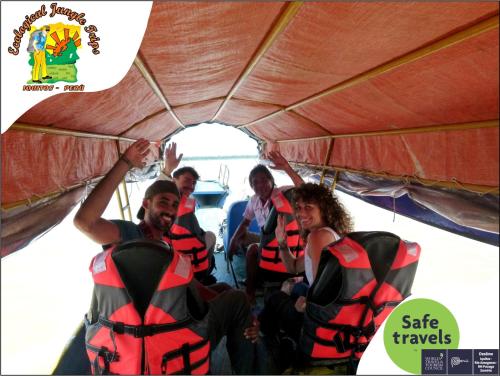Επισκέπτες που μένουν στο Ecological Jungle Trips & Lodge All Inclusive