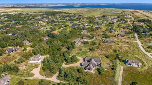 an aerial view of a subdivision of houses at 1126-Ringkobing-Frans-Julius-Vej-44 in Ringkøbing