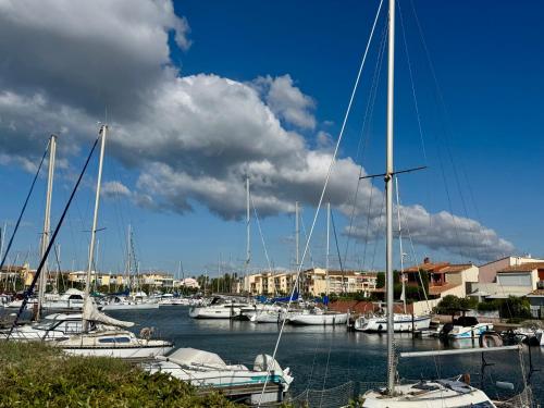 Rive Tranquille - 4pers - Wifi - Clim - Ile des marinas - Histoire de clés