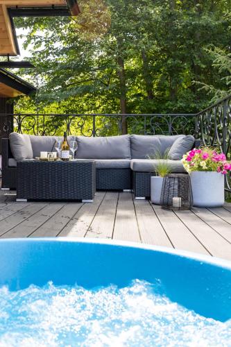 Πισίνα στο ή κοντά στο Domek Sauna & Jacuzzi
