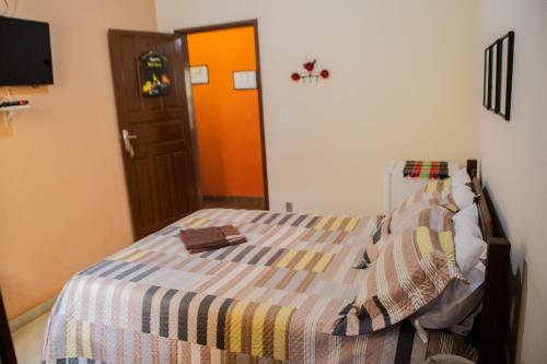 Postel nebo postele na pokoji v ubytování Pousada Capão da Coruja
