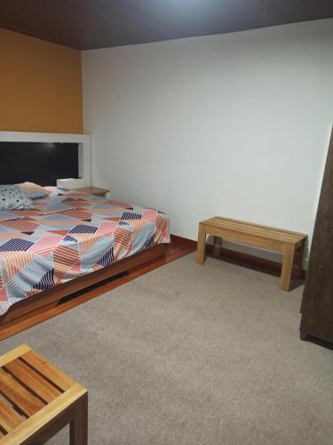 Postel nebo postele na pokoji v ubytování Mari House