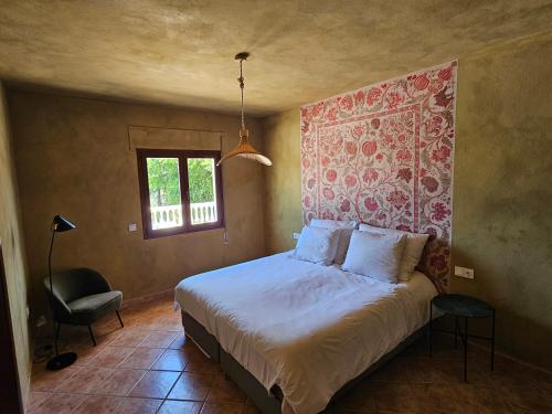 Katil atau katil-katil dalam bilik di Monte Valeo - Healing Farm with private pool and Gym