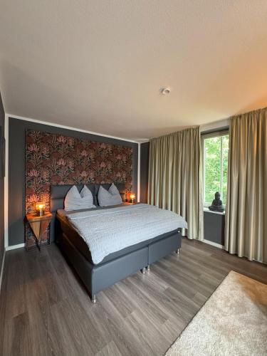 Ένα ή περισσότερα κρεβάτια σε δωμάτιο στο Hotel Werther
