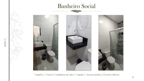 Ένα μπάνιο στο HOME 111 - Casa completa em Petrolina