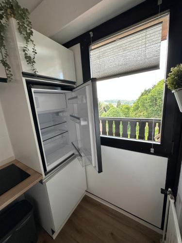 Ein Balkon oder eine Terrasse in der Unterkunft Schmuckkästle