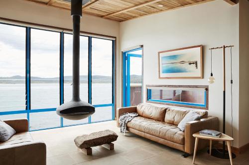 Posezení v ubytování Picnic Island