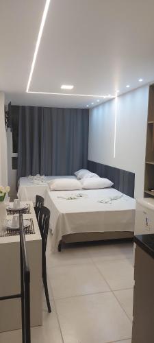 Postel nebo postele na pokoji v ubytování Eco Mirage