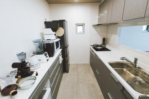 A house that can be used as a resort for playing and as a base for family workations