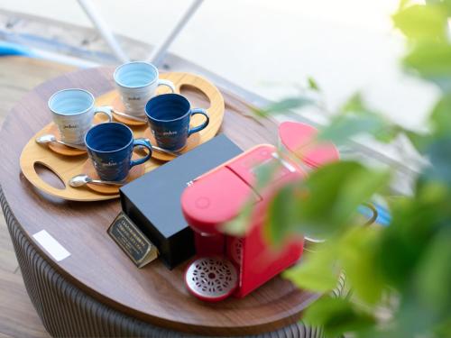Kemudahan buat kopi dan teh di Godere hotel Fujisanakako Tabist