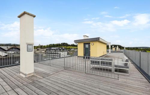 Balkón nebo terasa v ubytování Gebirgsresort Winterberg