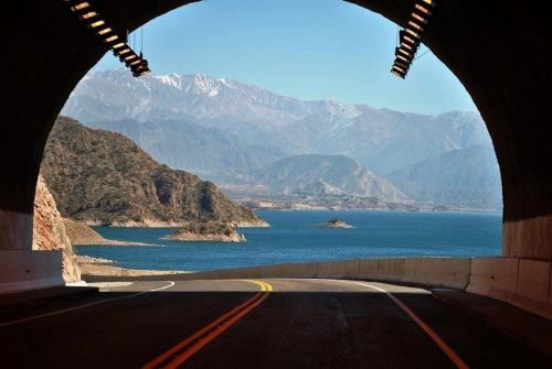 Naturlandskabet i nærheden af feriehuset