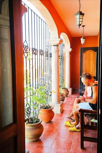 Επισκέπτες που μένουν στο Hostal de Las Américas