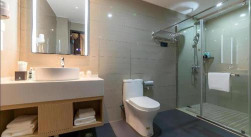 Bagno di City Comfort Inn Wuhan Jindi Plaza Luojiagang Metro Station