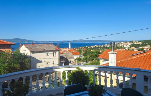 Gorgeous Apartment In Novi Vinodolski With Wifi