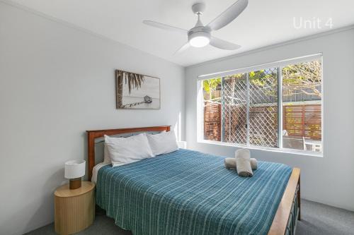 Capeview Apartments - Spectacular Ocean Viewsにあるベッド