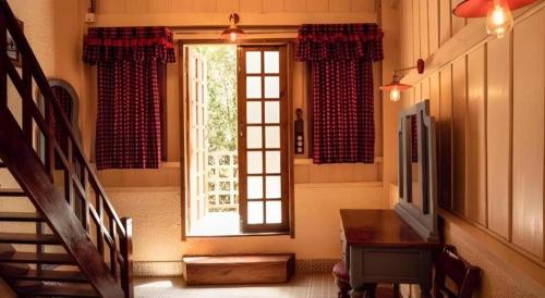 TV a/nebo společenská místnost v ubytování Dalat Old Market Town