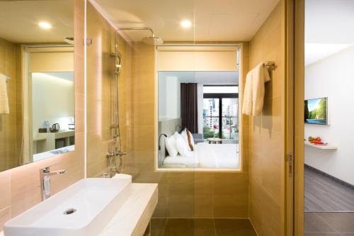 Phòng tắm tại Stella Maris Nha Trang Hotel