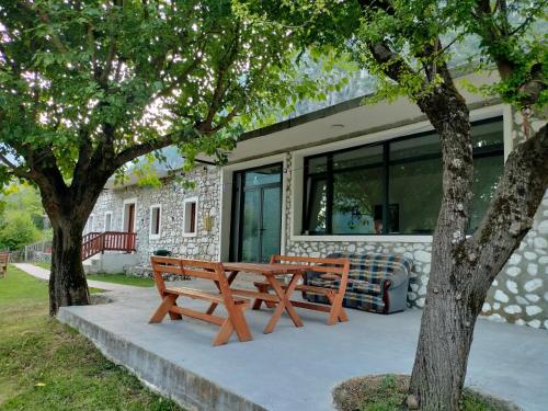 Budova, kde se bed and breakfast nachází